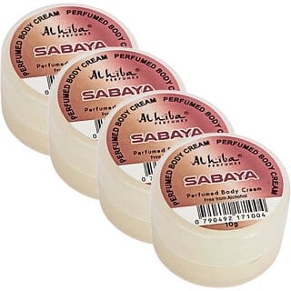 Al Hiba Sabaya Perfume Body Cream 10g Pack of 4