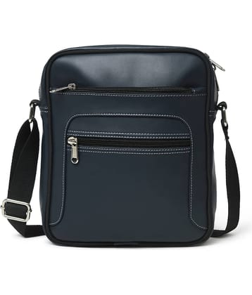 MATRICE - Blue Solid Messenger Bag