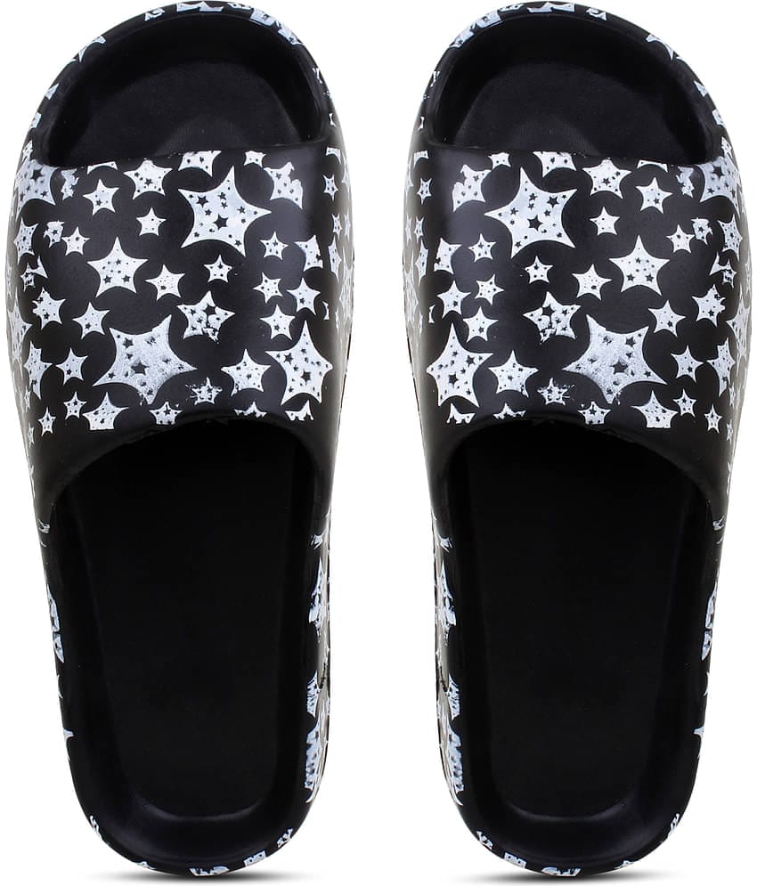 Pampy Angel - Black Men's Slide Flip flop