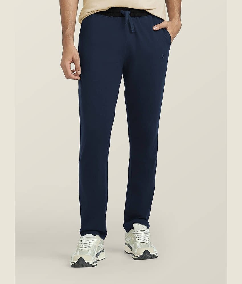 XYXX - Navy Cotton Blend Men's Trackpants ( Pack of 1 )