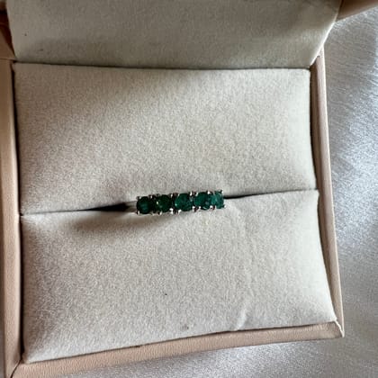 Hanging Garden Emerald Ring-US 7