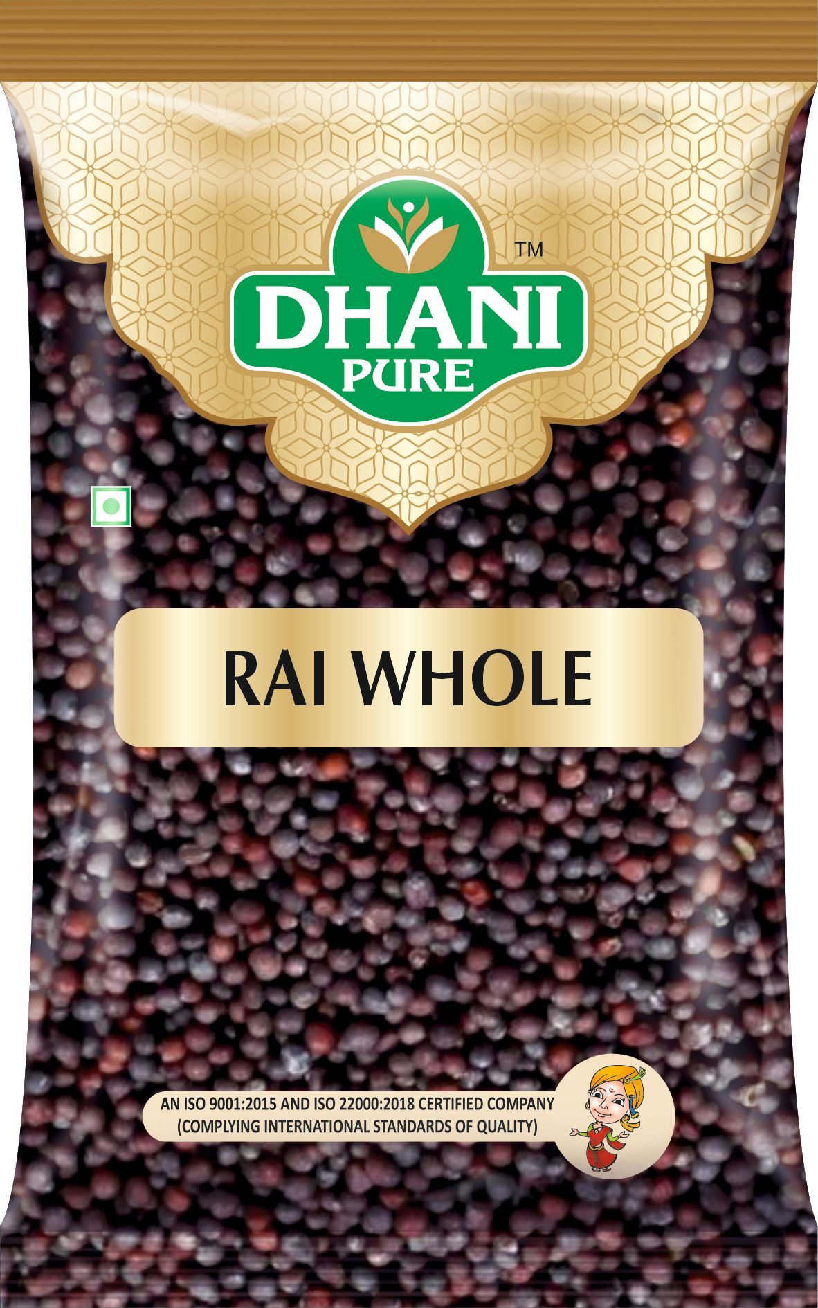Dhani Pure Rai Whole, 100g