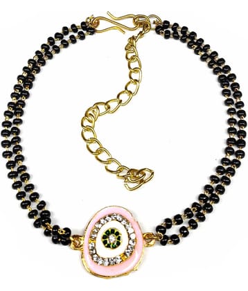 DAIVYA WELLNESS - Black Bracelet ( Pack of 1 )