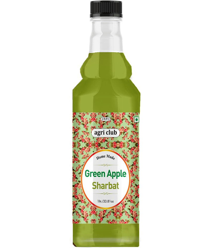 AGRI CLUB Green Apple Sharbat 1 L