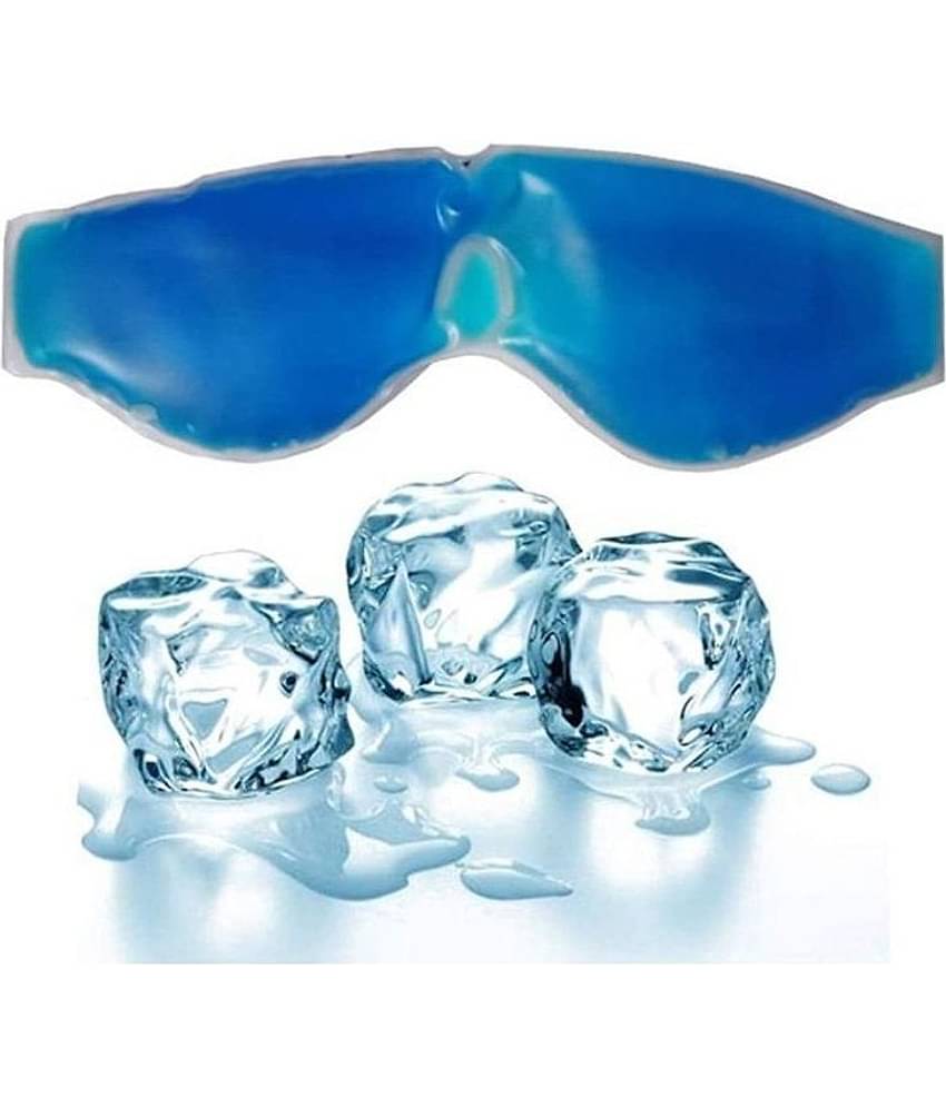 THRIFTKART Aqua Cooling Gel Relaxing Eye Mask for Dark Circles, Dry Eyes, Cooling Eyes, Pain Relief (pack of 2)