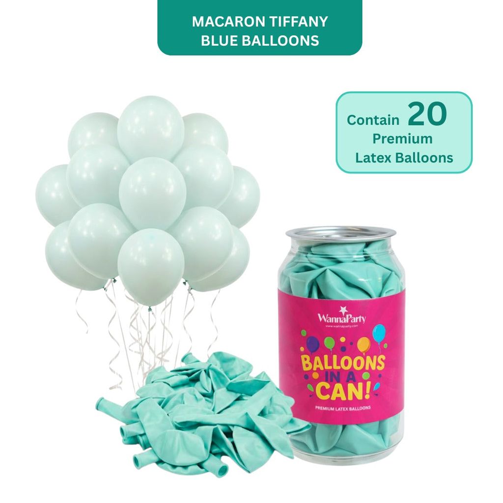 Macaron Pastel Green Premium Latex Balloons 10" - 20PC - Party and Festive Needs | Buy online on ZillyBuy