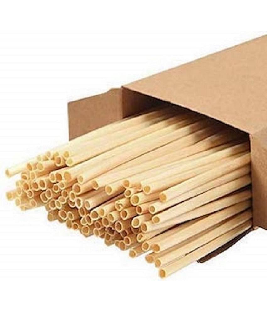 TUGS Wood Brown Straws