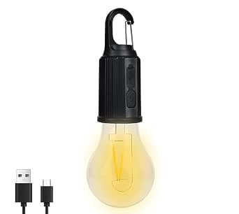 Rechargeable Emergency Light for Camping, Travel & Power Cuts