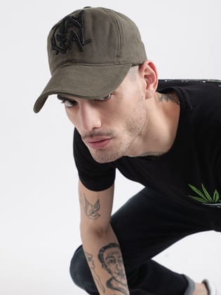 Punk Olive Stay Real Cap-Onesize / Olive