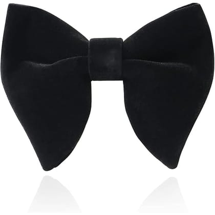 VOICI France Mens Silky Velvet touch pre knotted Bow Necktie Adjustable Band Free Size
