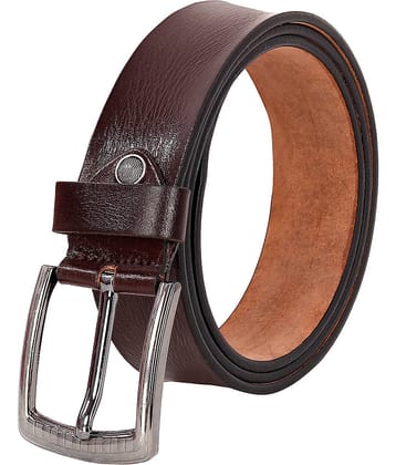 Leather World - Leather Men's Casual Belt ( Pack of 1 )