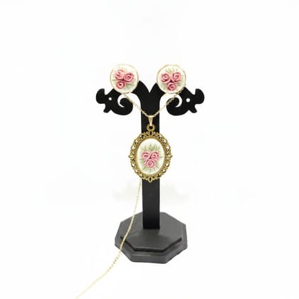 VINTAGE ROSE SET (WHITE PINK) VINTAGE ROSE SET (WHITE PINK)
