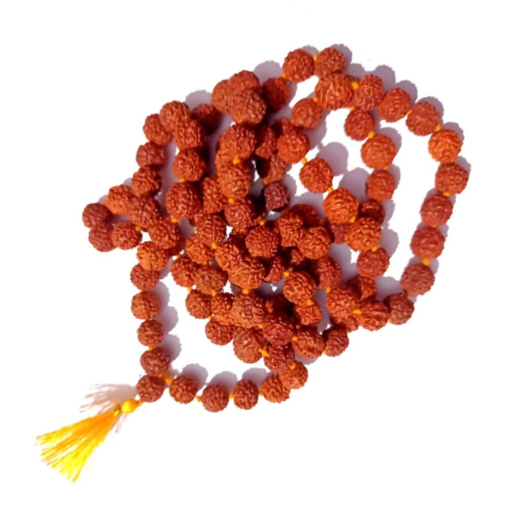 ATNAYAJ RUdraksha Japa Mala 108 Beads Original for Daily Mantra Jaap - Pooja Needs | Buy online on ZillyBuy