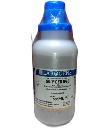 LABOGENS GLY-CER-INE 500ML (1,2,3-Propanetriol) (glycerol) (CAS NO.56-81-5)glycerol),