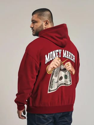 || MONEY MAKER || PLUS SIZE ||-Large / Red