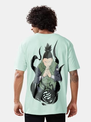 Shikamaru Nara Oversized T-Shirt-Mint / S