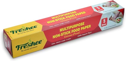 Freshee 5 Meter Multipurpose Non - Stick Food Paper, 5 Pc