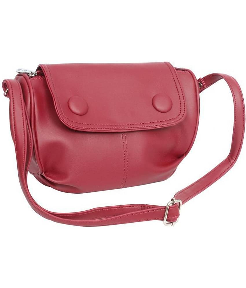 Leather Land Sling Bag P.U. Set of 1 ( Gray )