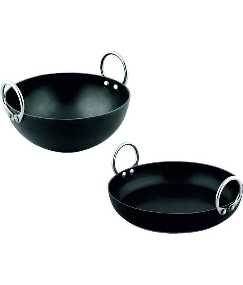 Veer - Iron Deep Kadhai 2 mm ( 1 ) L