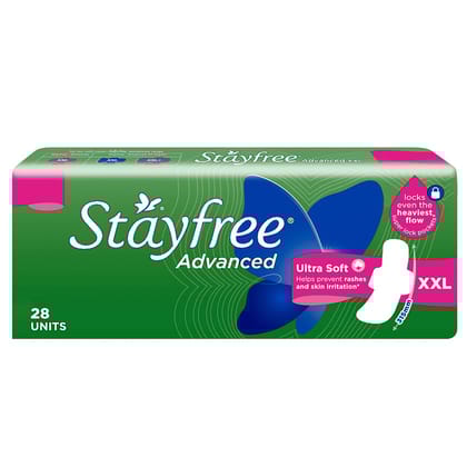 Stayfree Advanced XXL Ultra-Soft 28 Pads