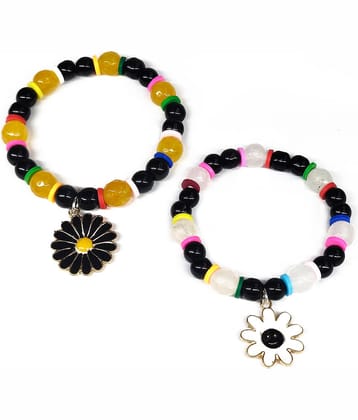 DAIVYA WELLNESS - Multicolor Bracelet ( Pack of 2 )
