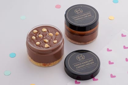 Hazelnut Cheesecake Jar Combo (Pack Of 2)
