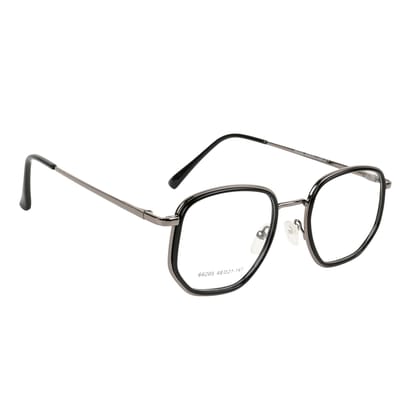 TERRY & CO Zero Power Blue Cut Eyeglasses | Metal Frame | Anti-Reflective, UV Protection, Lightweight | Spring Hinges | Unisex
