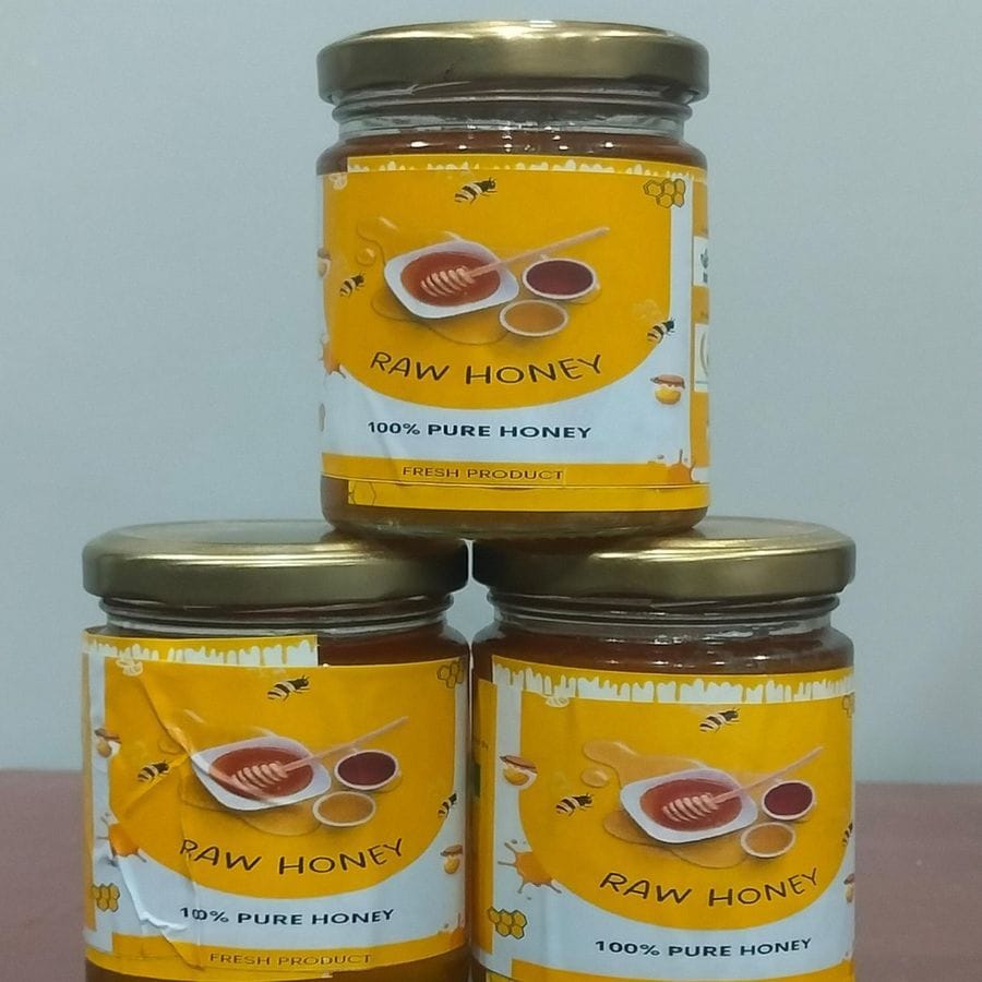 Raw Honey - 200 mL - 1 Bottle