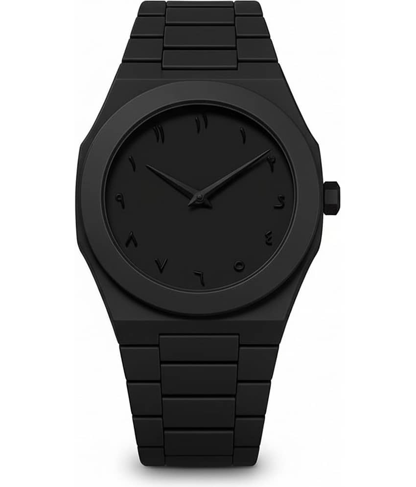 Svats Black Plastic Analog Men's Watch