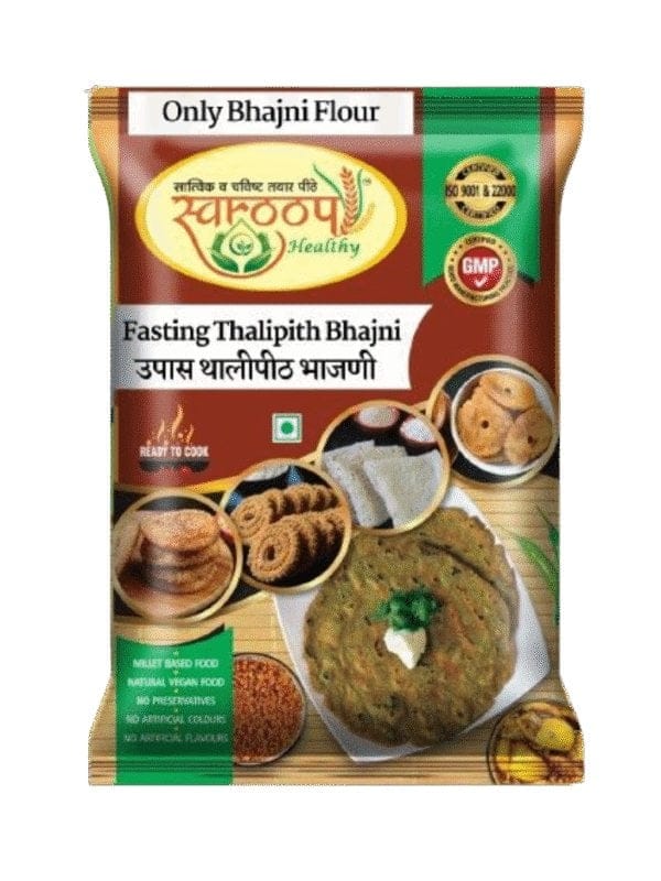 Swaroop Fasting Thalipith Bhajni Flour (200g) | Vrat-Friendly Millet Blend | Traditional Maharashtrian Cooking