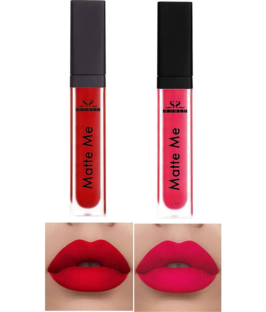 ssworld Pink Matte Lipstick 8
