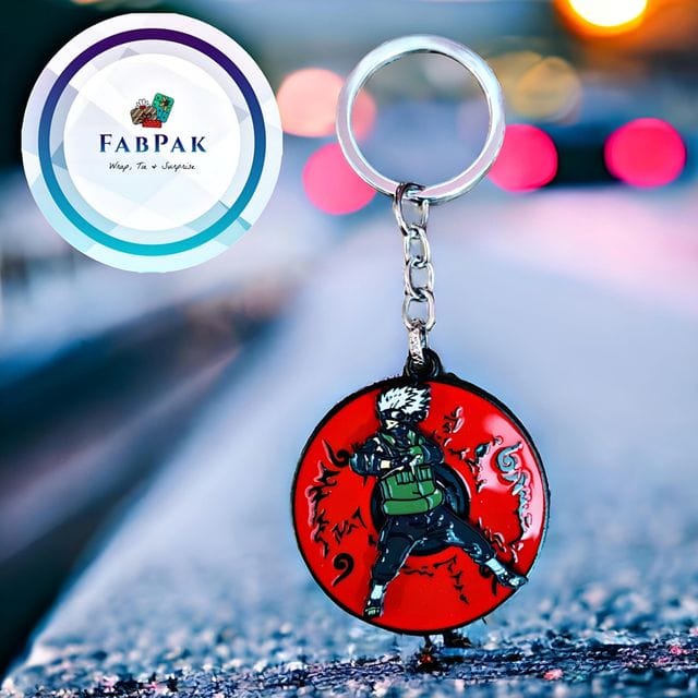 FABPAK Rotating Metal Naruto Keychain