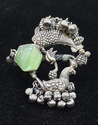 Silver Art Rings.f