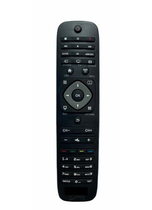 LCD-LED Remote No. URC 119, Compatible with PHILIPS LCD-LED TV Remote Control-Old Remote Functions Must Be Exactly Same (Color Multicolor)