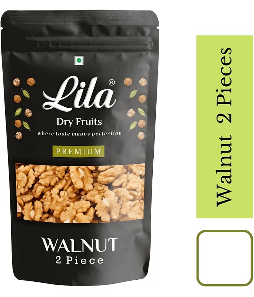 LILA DRY FRUITS Walnut Kernels 500 Grams Premium Raw Walnuts, 8pcs Grade Nut