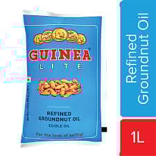 GUINEA LITE GROUNDNUT OIL 1LITRE REFIL
