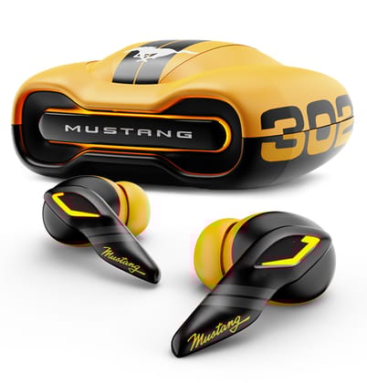 GOBOULT Mustang Torq Wireless in Ear Earbuds with 60H Playtime, App Support, Quad Mic ENC, 45ms Low Latency, 13mm Driver, Breathing LEDs, Made in India Ear Buds Wireless (Yellow) GOBOULT Mustang Torq Wireless in Ear Earbuds with 60H Playtime, App Support, Quad Mic ENC, 45ms Low Latency, 13mm Driver, Breathing LEDs, Made in India Ear Buds Wireless (Yellow)