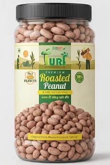 TURF FRESH - Premium Roasted Salted Jumbo Peanuts | Khari Sing 1 KG