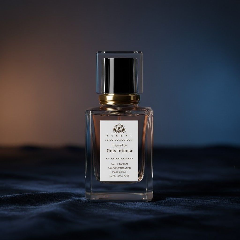Essent Perfumes Gentlemen Only Intense Eau de Parfum (EDP) โ Warm Spicy Amber Woody Long Lasting Perfume โ Menโs Fragrance