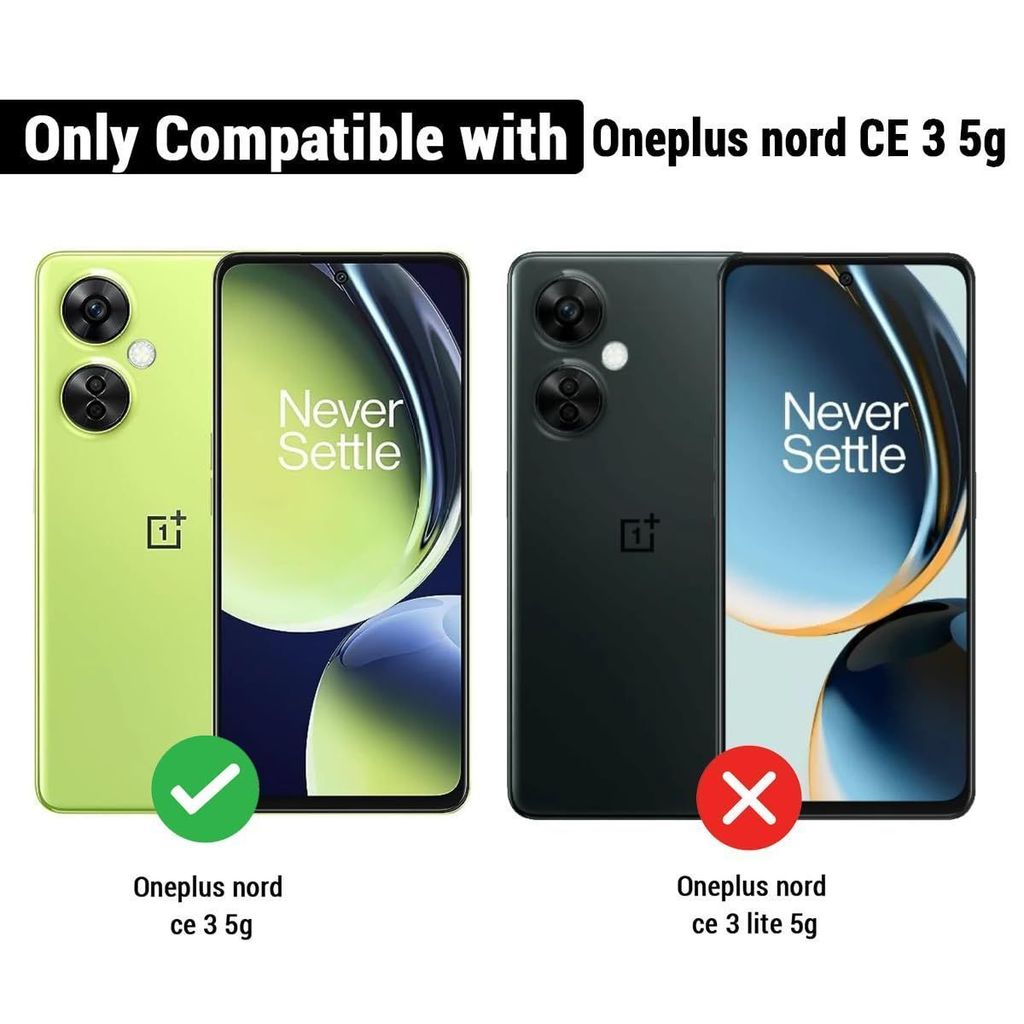 LIRAMARK Liquid Silicone Soft Back Cover Case for OnePlus Nord CE 3 5G