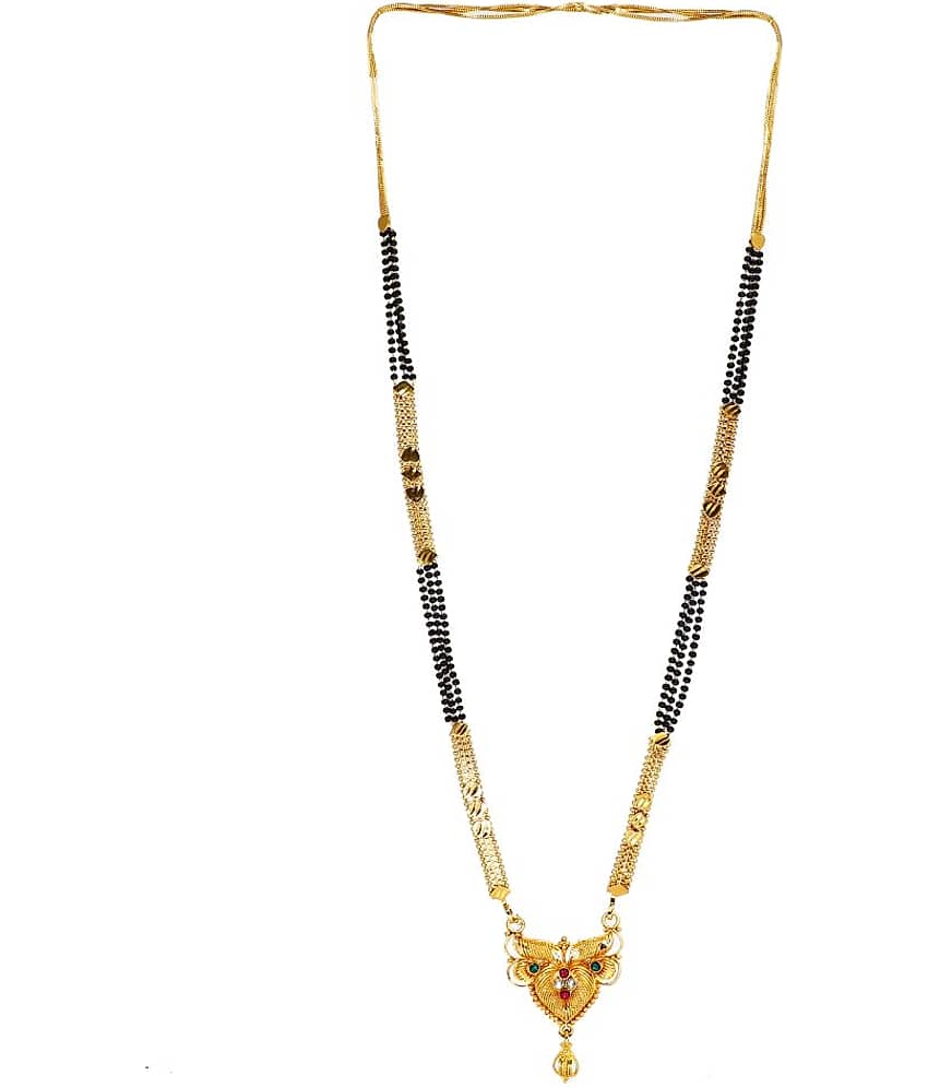 Shankhraj Mall Gold Plated Letest & Designer Mangalsutra For Women-100254