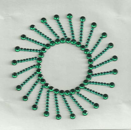 The Green Crystal Navel Jewel