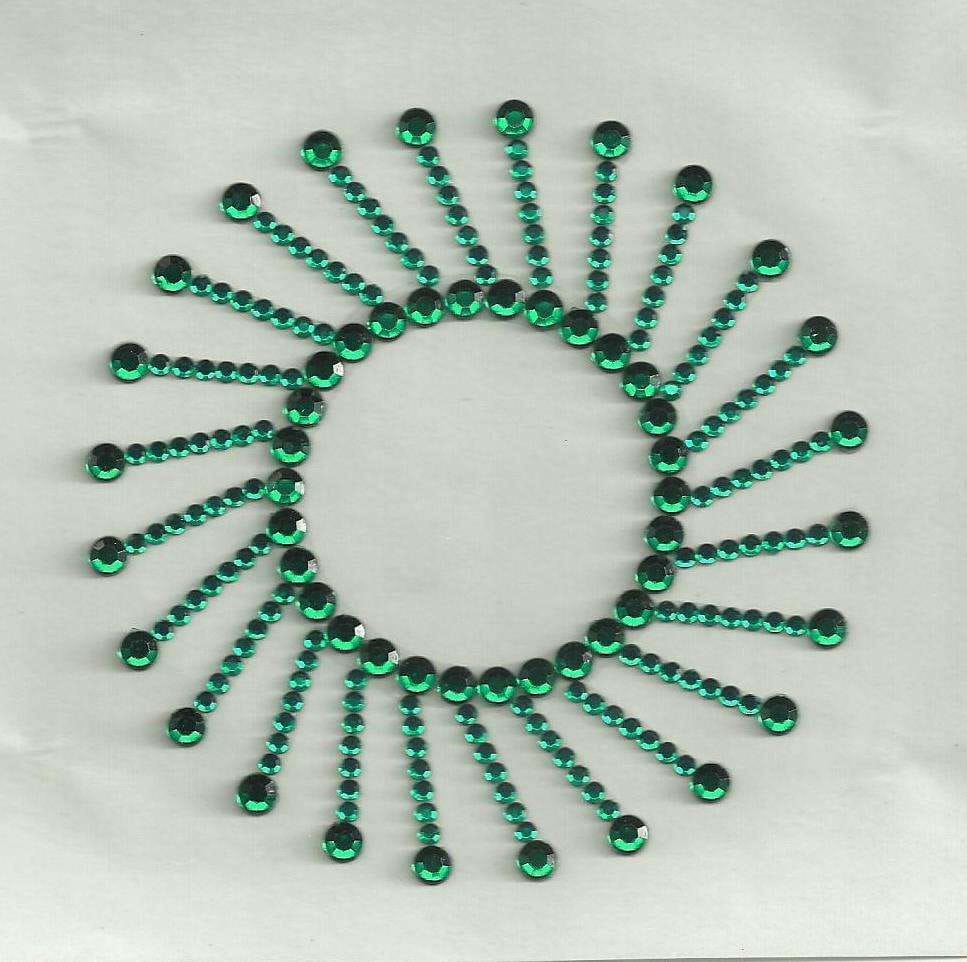 The Green Crystal Navel Jewel