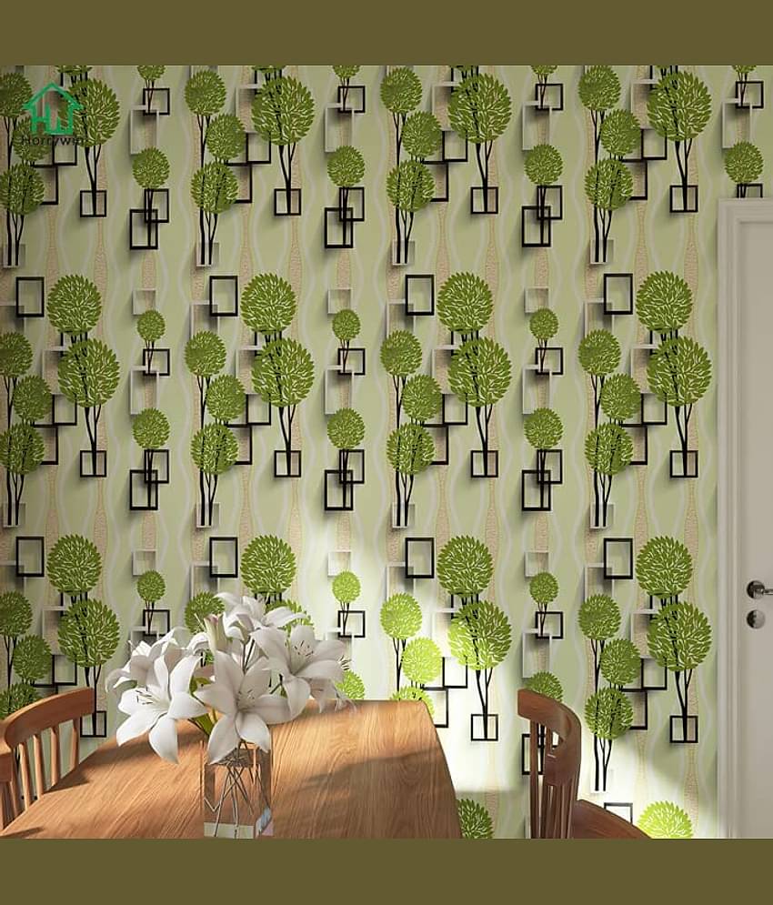 Wow Interiors Floral Wallpaper ( 45 x 500 ) cm ( Pack of 1 )
