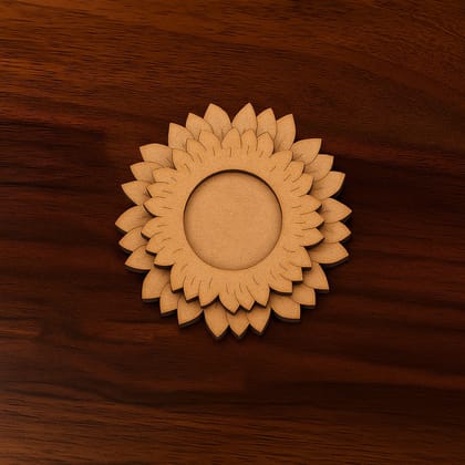 Dbeautify's DIY MDF Floral T Light Candle Holder