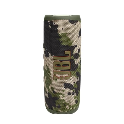 JBL Flip 6 Wireless Portable Bluetooth Speaker Pro Sound, Upto 12 Hours Playtime, IP67 Water & Dustproof, PartyBoost & Personalization App (Without Mic, Squad) JBL Flip 6 Wireless Portable Bluetooth Speaker Pro Sound, Upto 12 Hours Playtime, IP67 Water &