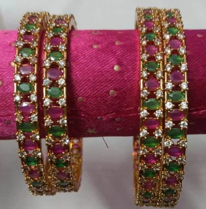 Gold Bangles Set
