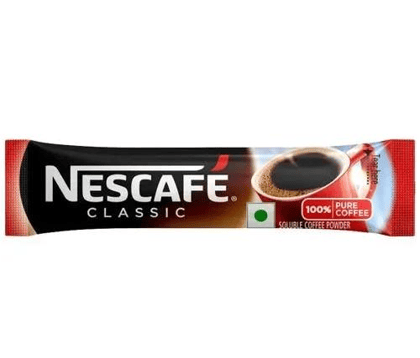 Nes-cafe Classic Instant Coffee Powder ,Sachets, Pouch | Instant Coffee | Pack of 120