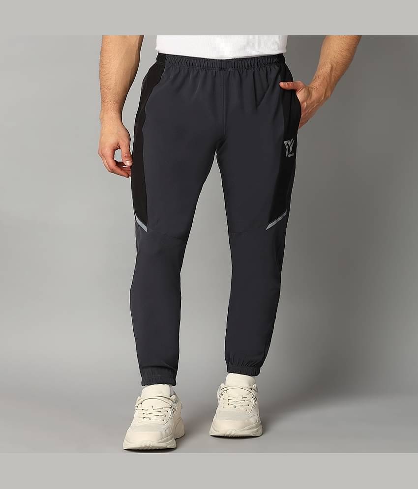 YUNEK Black Polyester Men's Joggers ( Pack of 1 )