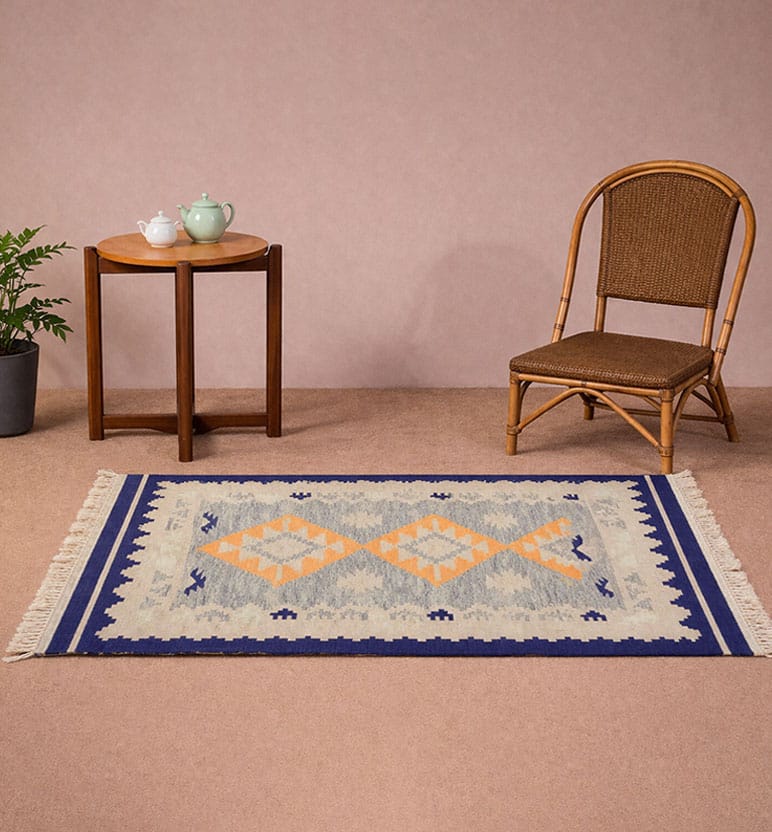 Handloom Punja Durrie Floor Carpet